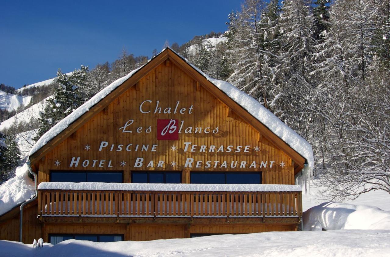 Chalet Hotel Les Blancs Pra Loup Exterior foto